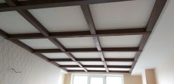Потолочные балки из массива дерева