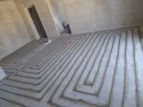 Теплый пол в готовой стяжке 