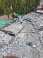 Демонтаж жби плит кровельного пирога 1500*8000 мм , распил 
