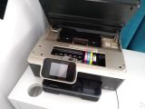 Ремонт HP 6525, промывка печатающей головы, восстановление черного.