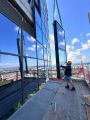 Монтаж модульного элементного фасада 