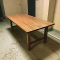 Обеденный стол 
Массив ясеня. Покрытие масло