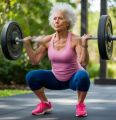 Дизайн рекламы спортклуба для женщин 60+